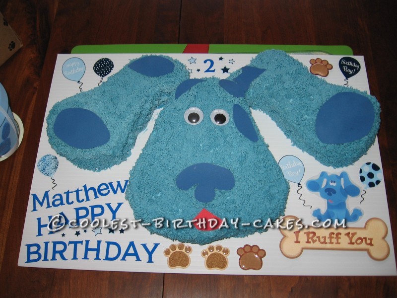 Coolest Blue's Clues Birthday Cake