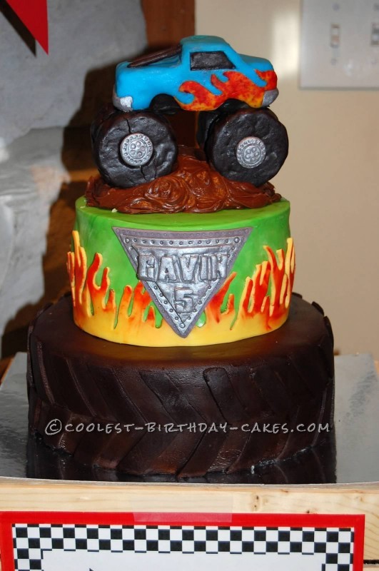 Coolest Monster Truck Cake