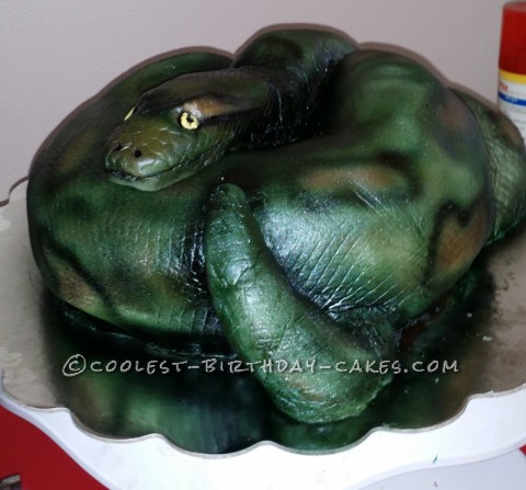 Coolest Homemade Snake Cakes