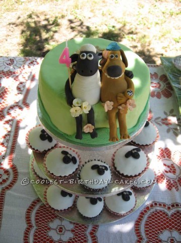 Miki's Food Archives : Happy Sheep Birthday Cake