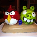 Coolest Angry Birds Birthday Cake