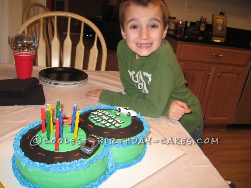 Figure 8 Racetrack Birthday Cake