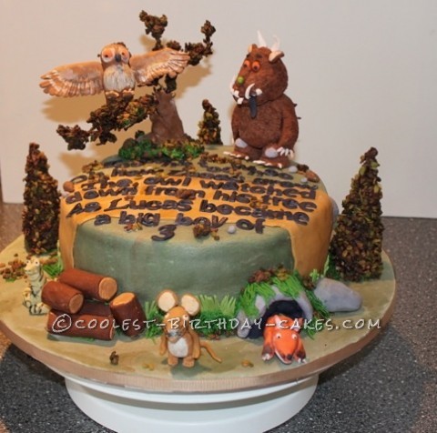 Cool Gruffalo Birthday Cake