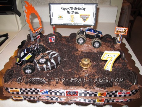 Coolest Monster Jam Mayhem Cake