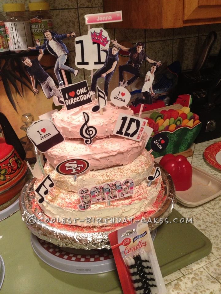 ONE DIRECTION CAKE!! - Decorated Cake by It's a Cake - CakesDecor