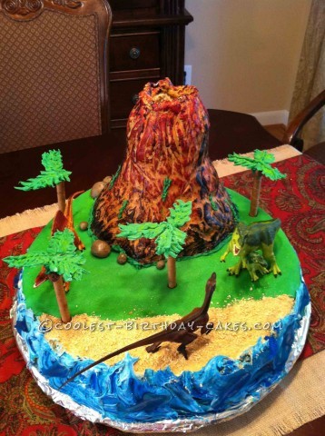Volcano Cake - Liz Bushong