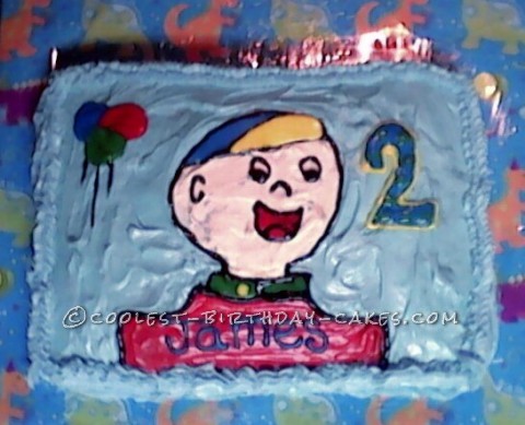 Caillou Birthday Cake - CakeCentral.com
