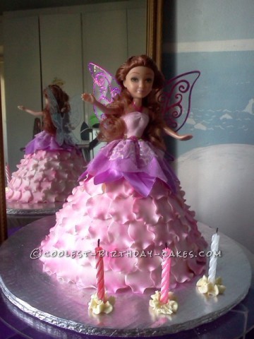 Fairy Barbie Fondant Cake | Winni.in