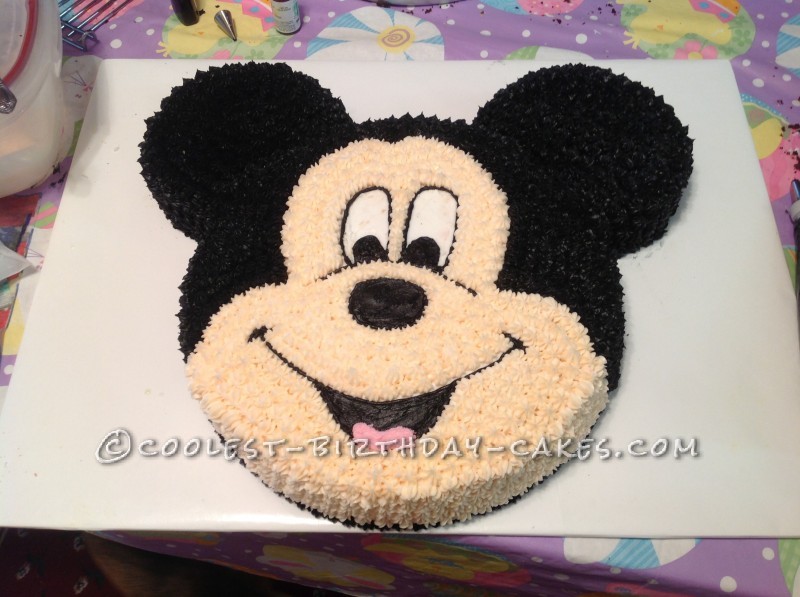 Coolest Mickey Mouse Birthday Cake