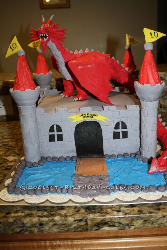 Most Breath Taking Castle Birthday Cake