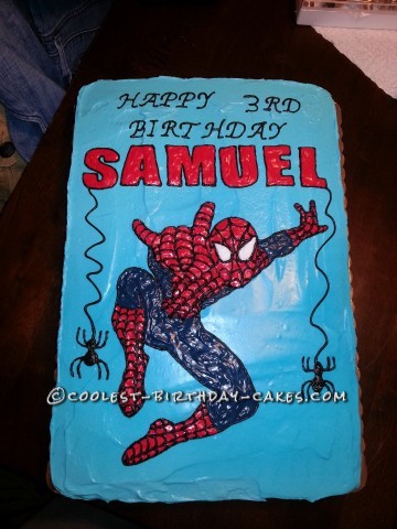 Sweetest Spiderman Cake