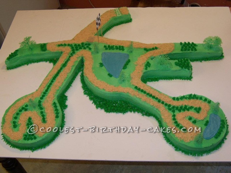 Coolest Dirt Bike Cake For Your Little Rider