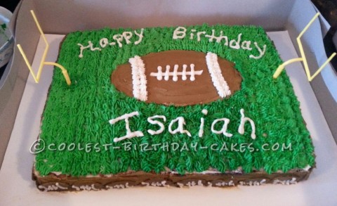 Football Party Edible Cake Image Cake Topper – Cakes For Cures
