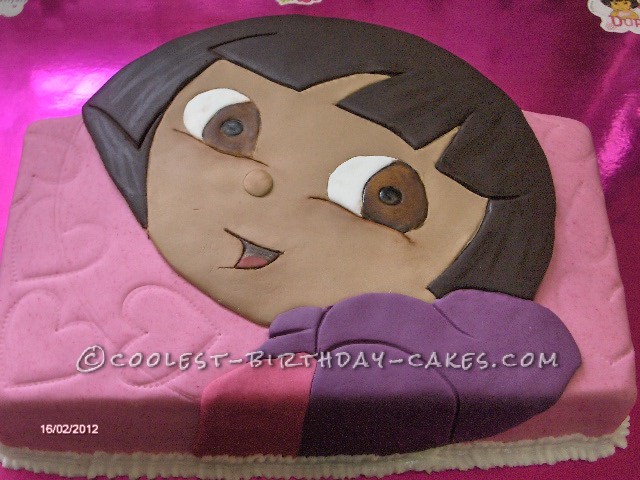 Dora and Boots 3rd Birthday - Decorated Cake by Jen - CakesDecor