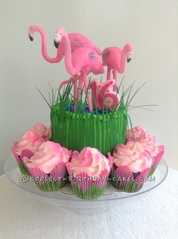 Coolest Homemade Flamingo Cakes