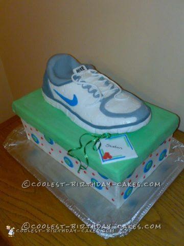 41 First Birthday Cake Ideas to Celebrate Milestone Moments : Nike Themed  Cake