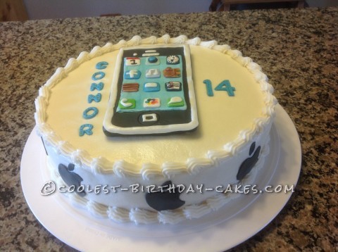 Online special fondant iphone chocolate cake to Pune, Express Delivery -  PuneOnlineFlorists
