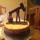 Cool Oil Pump Horsehead Cake