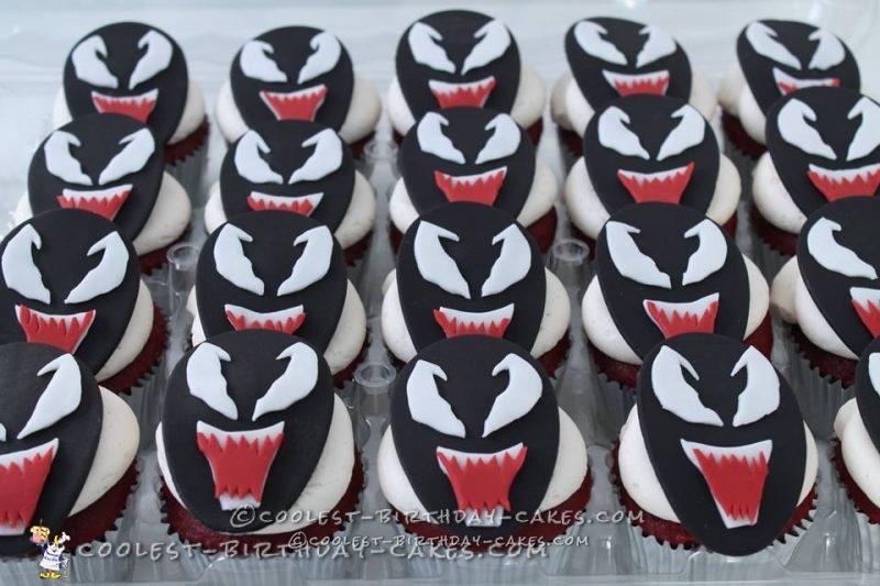 Coolest 3D Venom Cake - All Edible Homemade Cake