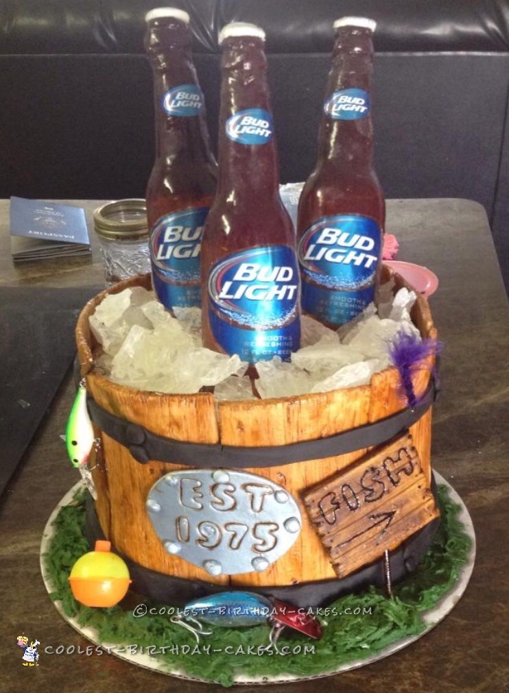 Budweiser | Budweiser cake, Birthday beer cake, Beer cake