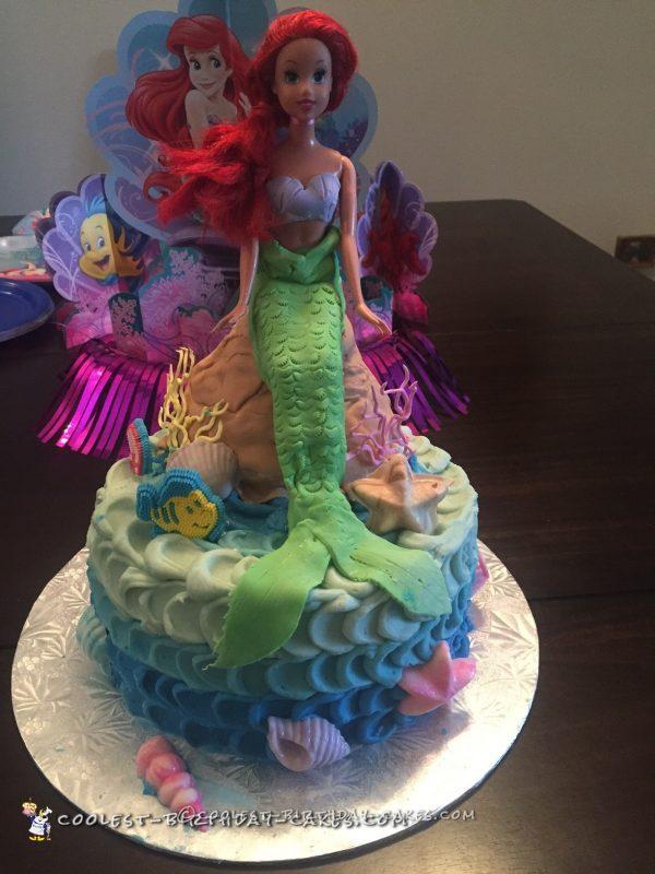 Awesome Ariel Cake