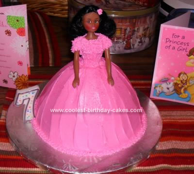 AMAZING Black Barbie BUTTERCREAM Cake - YouTube