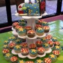 Homemade Andy's Bed Toy Story Birthday Cake