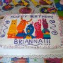 Homemade Backyardigans Birthday Cake