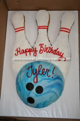 Bowling Pins and Ball & Happy Birthday Plaque Cake Decoration Topper -  Walmart.com