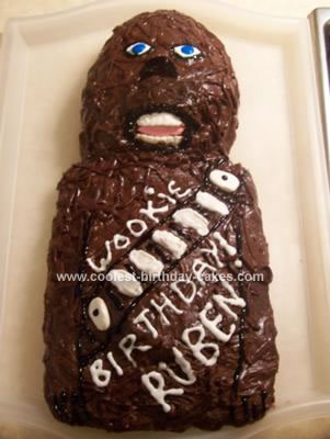 chewbacca birthday cake