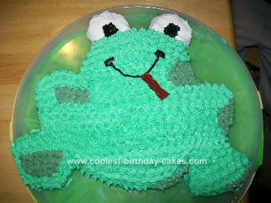 Coolest Froggy Birthday Cake