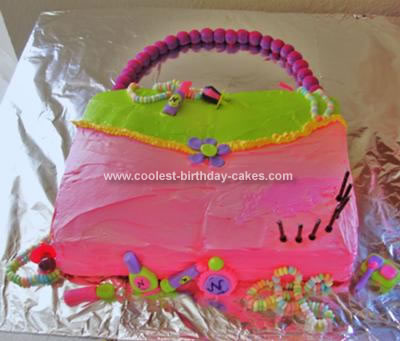fondant handbag cake | Purse cake, Shoe cakes, Bag cake