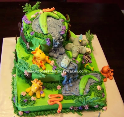 Homemade Jungle Cake