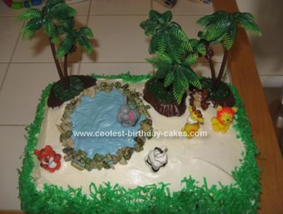 Homemade Jungle Cake