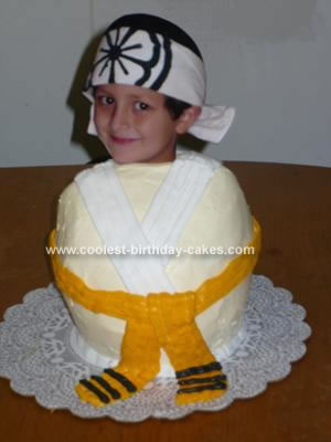 Karate Layer Cake - Classy Girl Cupcakes