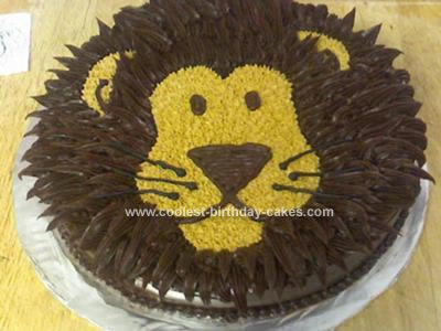 This Cake First Birthday This Lions Stock Photo 2112055589 | Shutterstock