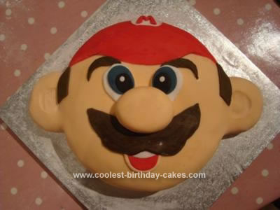 Homemade Mario Cake