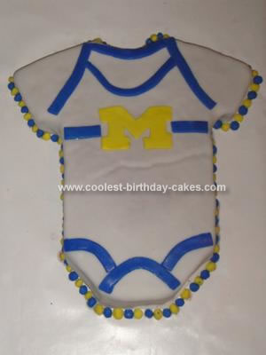 Onesie Baby Shower Cake — Eat Cake Be Merry