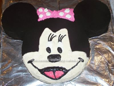 Coolest Minnie Mouse Birthday Cake