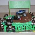 Coolest Homemade Monster Jam Theme Cake