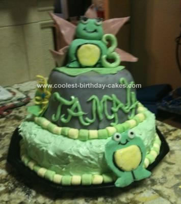 Coolest Princess and the Frog Cake