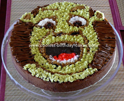 Shrek Cake