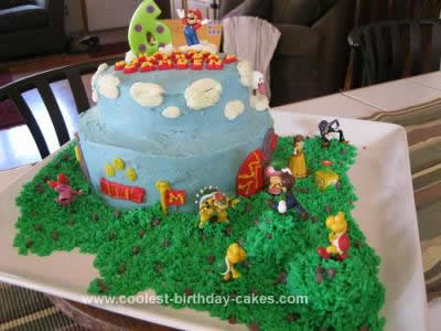 Coolest Super Mario Brothers Birthday Cake