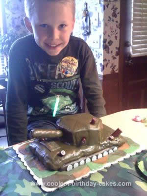 Coolest Tank Cake