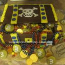 Homemade Treasure Chest Cookie Cake