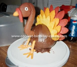 Coolest Turkey Cake