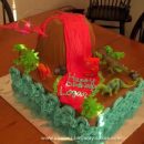 Homemade Volcano Cake