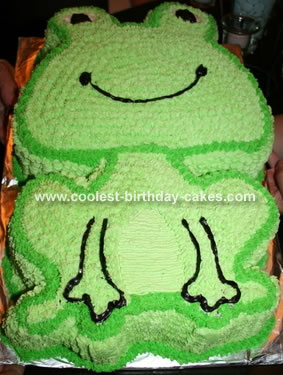 Coolest Whimsical Froggy Cake