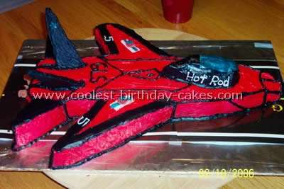 Airplane cake 6
