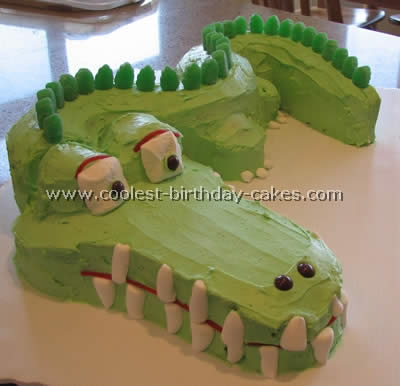 Lexica - crocodile cake